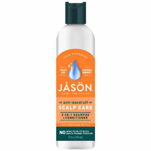 Jason Natural, шампунь для ухода за кожей головы, против перхоти, 355 мл 