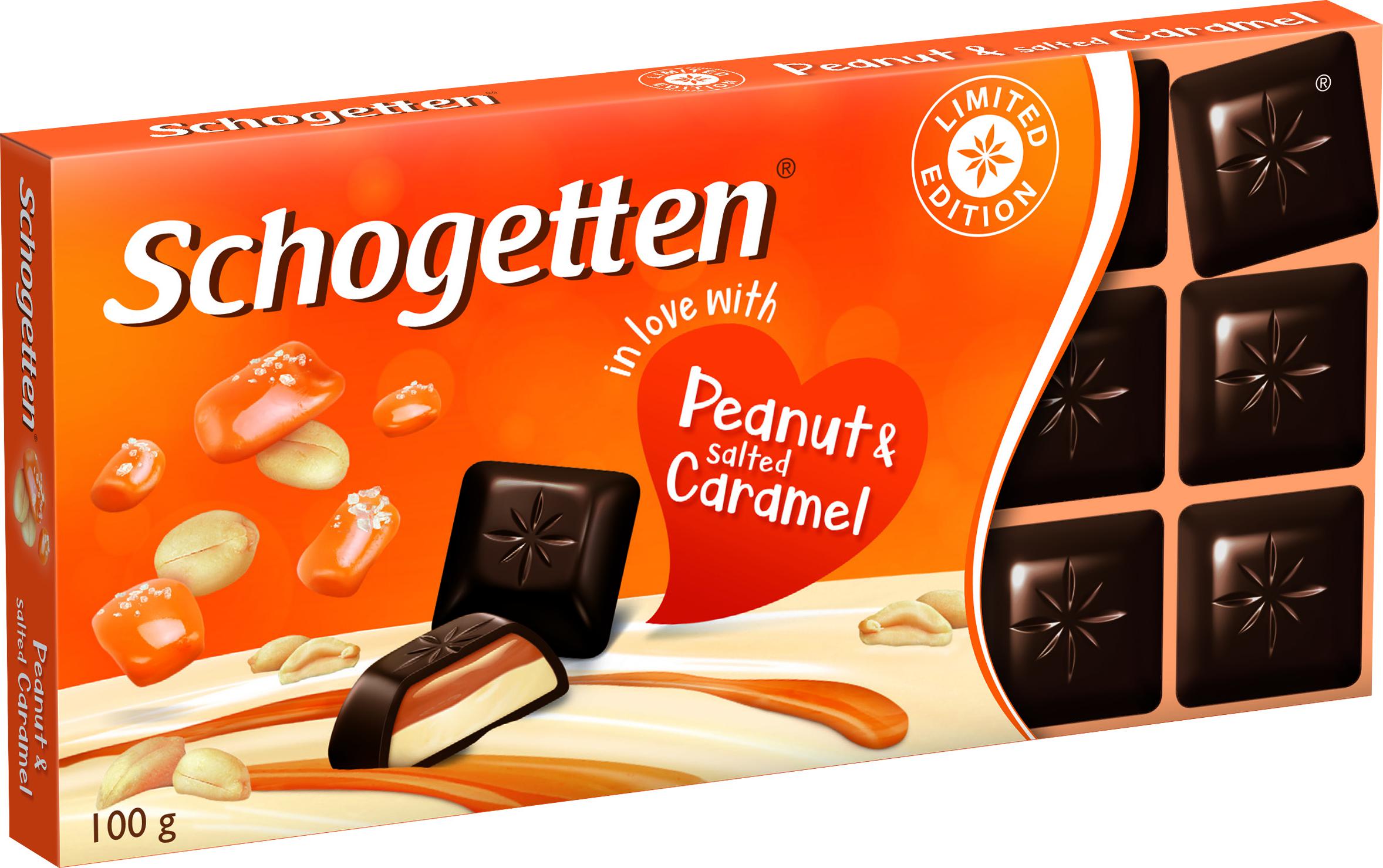 Шоколадная плитка Schogetten Salted Caramel 100г