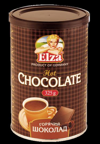 ELZA. Горячий шоколад 325 гр. банка (композит)