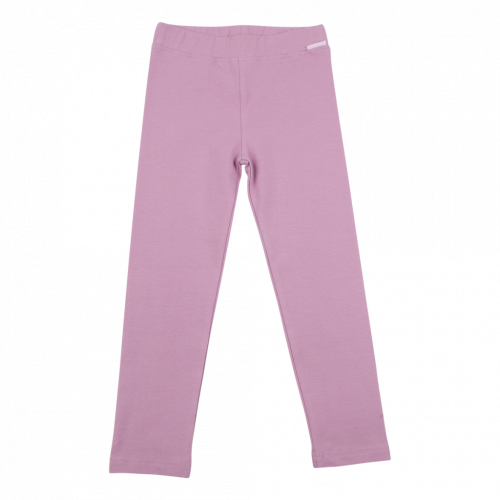 Розовые брюки для девочки на резинке