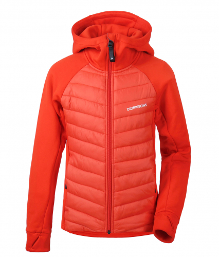 TOVIK Куртка для девушки 424 маково-оранжевый