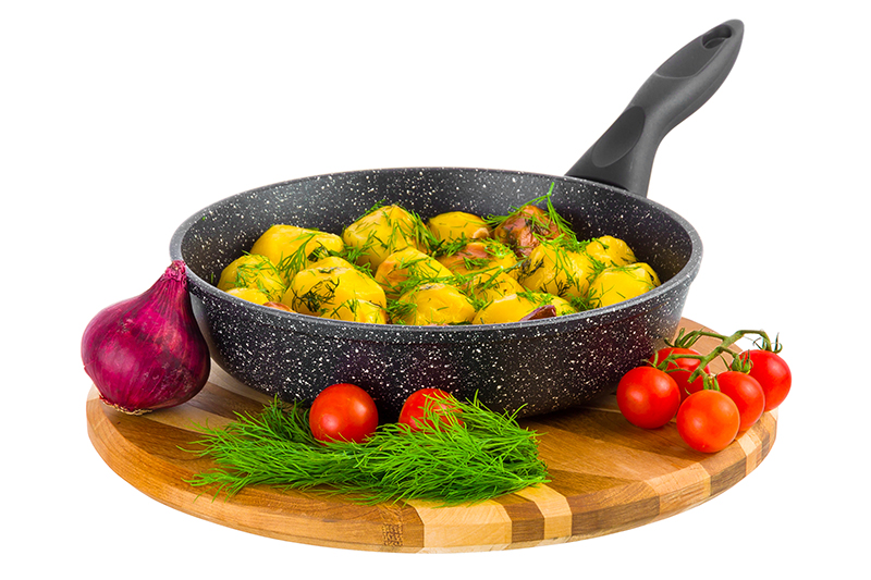 Сковорода глубокая 22 см ГАРМОНИЯ ВКУСА