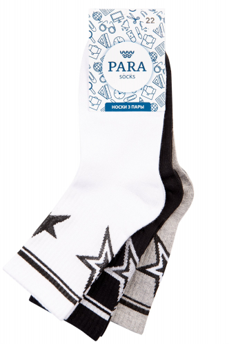 Para socks, Носки детские 3 пары Para socks