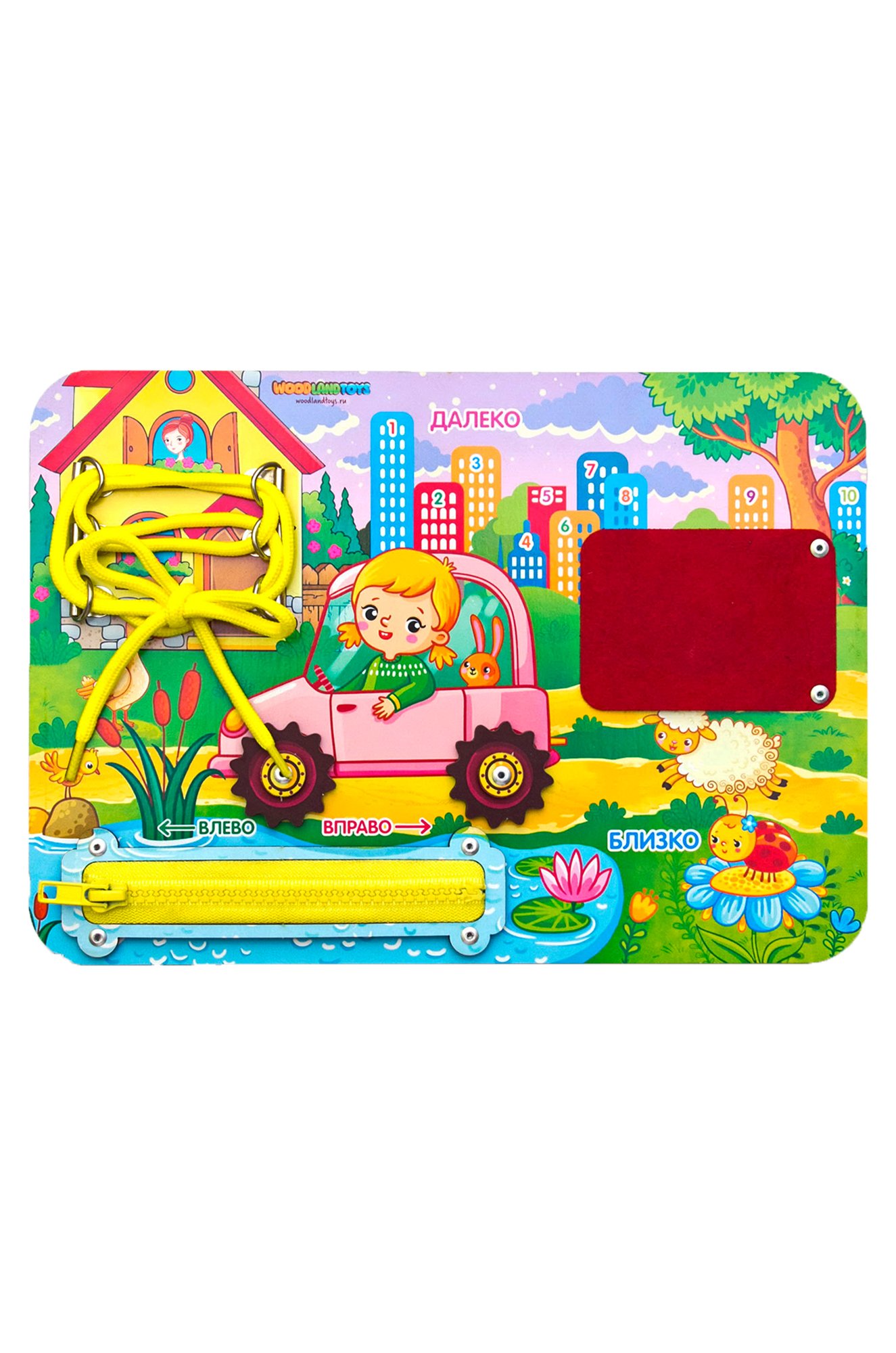 Woodlandtoys, Бизиборд Woodlandtoys