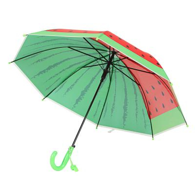 Зонт-трость детский, сплав, пластик, ПВХ, длина 47см, 8 спиц, 6 дизайнов,10598-7