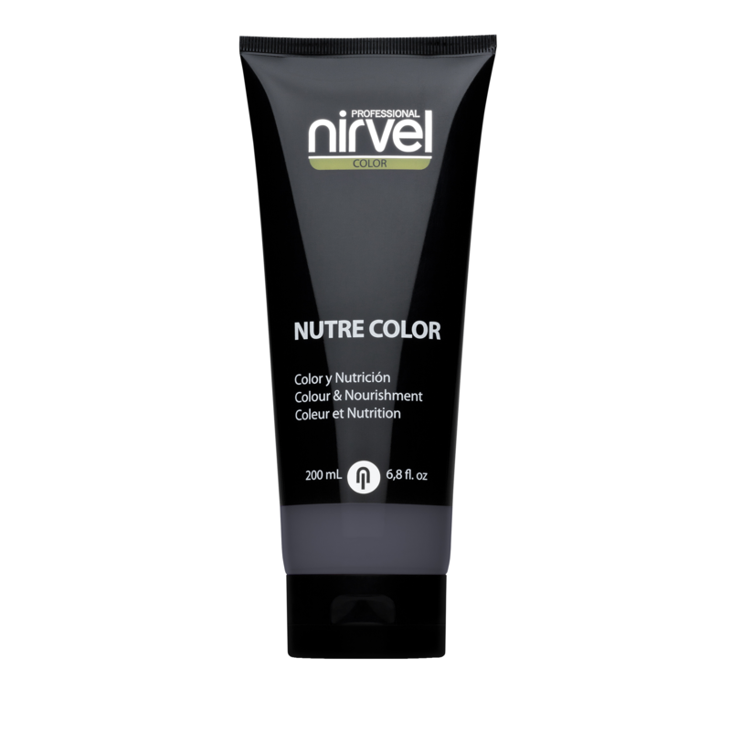 NIRVEL Гель-маска питательная, цвет пепельный / NUTRE COLOR GREY 200 мл