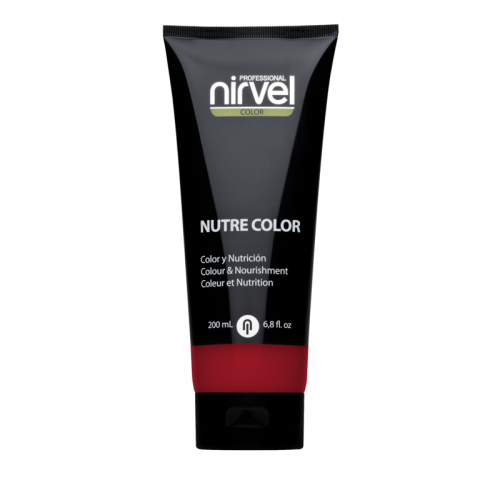 NIRVEL Гель-маска питательная, цвет гранатовый / NUTRE COLOR GARNAT RED 200 мл