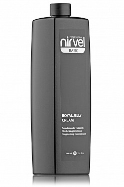 NIRVEL Кондиционер увлажняющий с пчелиным маточным молочком для окрашенных волос / ROYAL JELLY CREAM 1000 мл