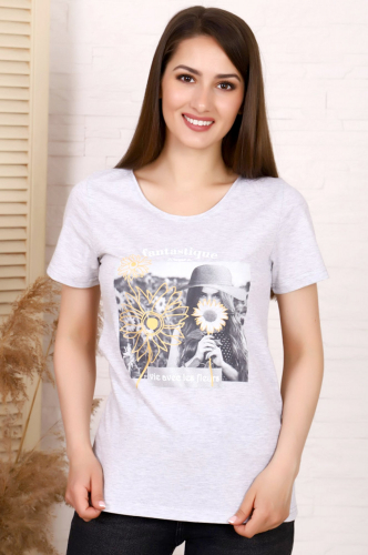 Dianida, Женская футболка с цветочным принтом