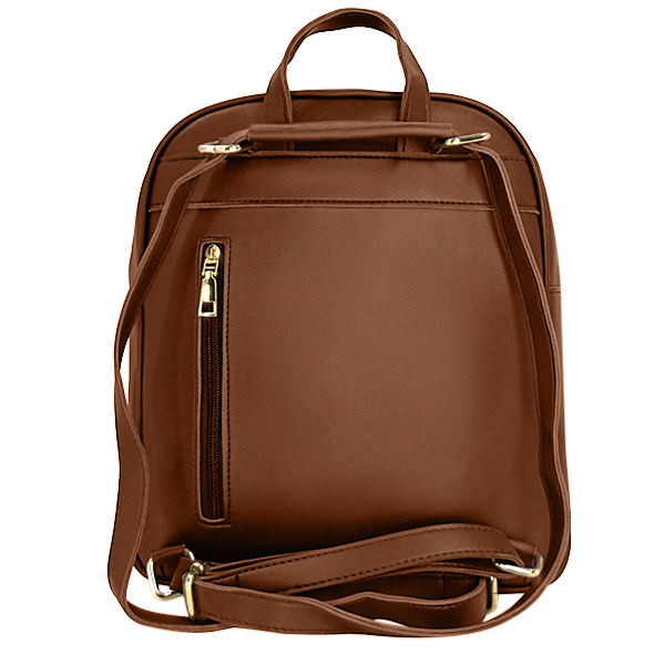 СКИДКА. Городской рюкзак из экокожи. 72018/F850 yellow brown