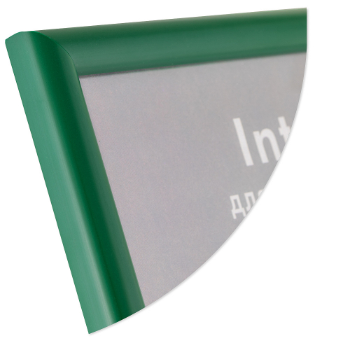 Рамка для сертификата Interior Office 30x40 9C-7 зеленый, со стеклом