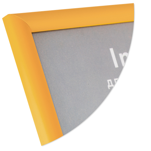 Рамка для сертификата Interior Office 21x30 (A4) 9C-6 желтый, со стеклом