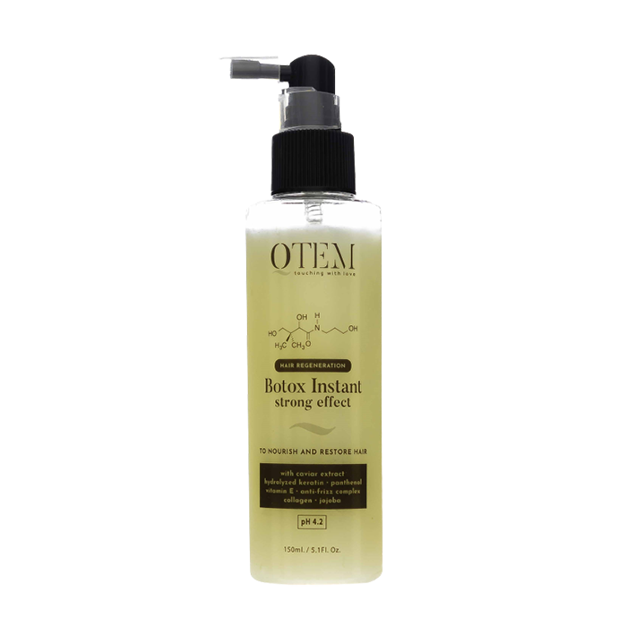 QTEM холодный ботокс. Hair Regeneration Spray Botox instant strong Effect. Спрей ботокс для волос Otem. QTEM спрей.