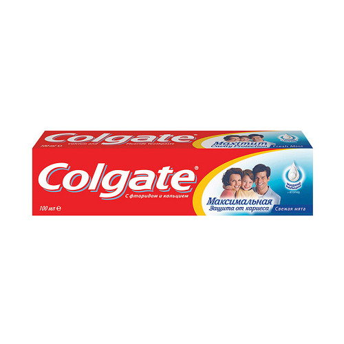 COLGATE  Зубная паста  Максимальная Защита от Кариеса  Свежая Мята  100мл