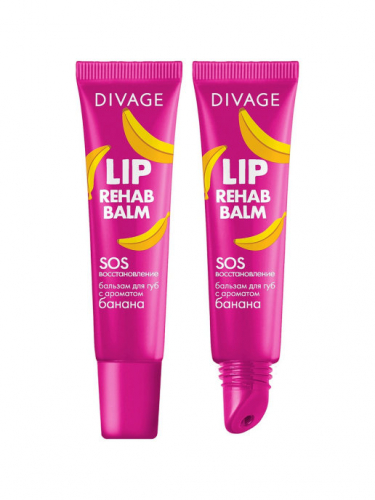 Divage Бальзам для губ Rehab Balm с ароматом банана