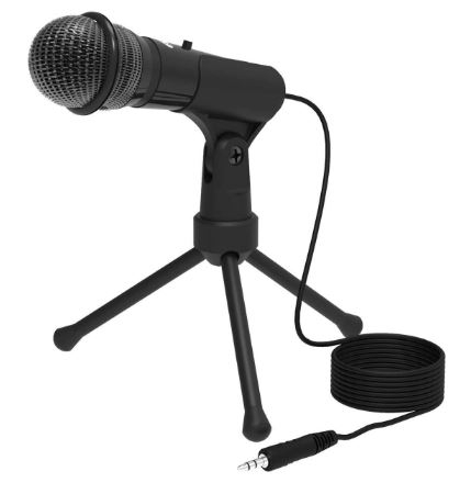 Микрофон Ritmix RDM-120, настольный (черный)