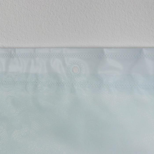 Штора для ванной комнаты Доляна «Ажур», 180×180 см, EVA, цвет голубой