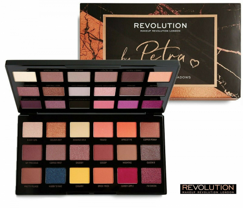 (SALE) Тени для век Makeup Revolution Eyeshadow Palette X Petra