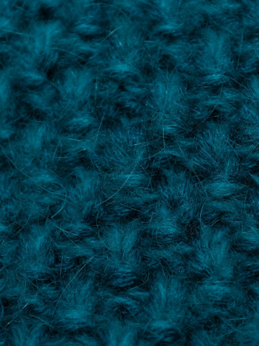 Шапка зимняя женская Даяна (Цвет морская волна), размер 56-58, шерсть 50%