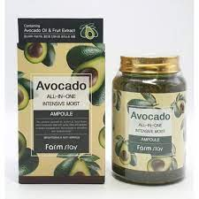 Сыворотка для лица многофункцинальная с авокадо FARMSTAY Avocado All-in-one Intensive Moist Ampoule
