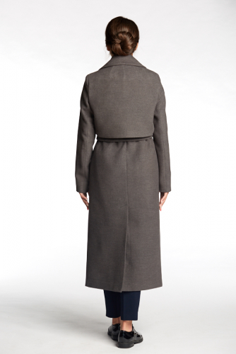 Пальто 20115  (серый)