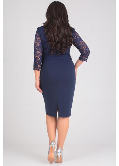 ст. цена1999руб.! Платье Anastasia Mak 574 синий