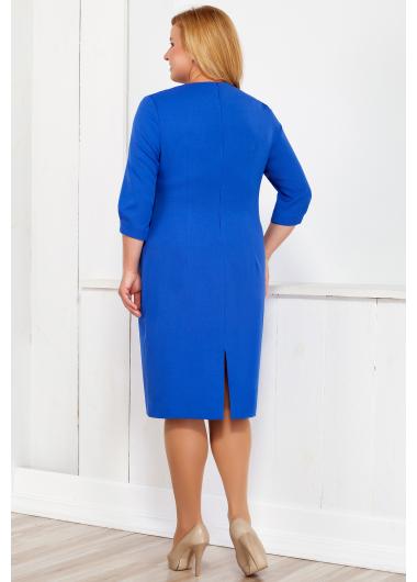 ст. цена1599руб.! Платье DEESSES 1115 василек