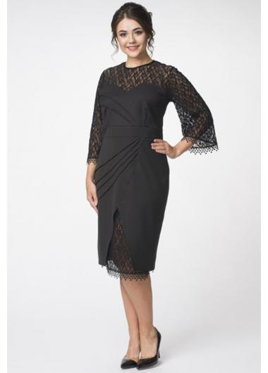 ст. цена1999руб.! Платье Melissena 919 черный