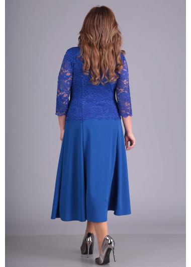 ст. цена2299руб.! Платье Anastasia Mak 665 василек