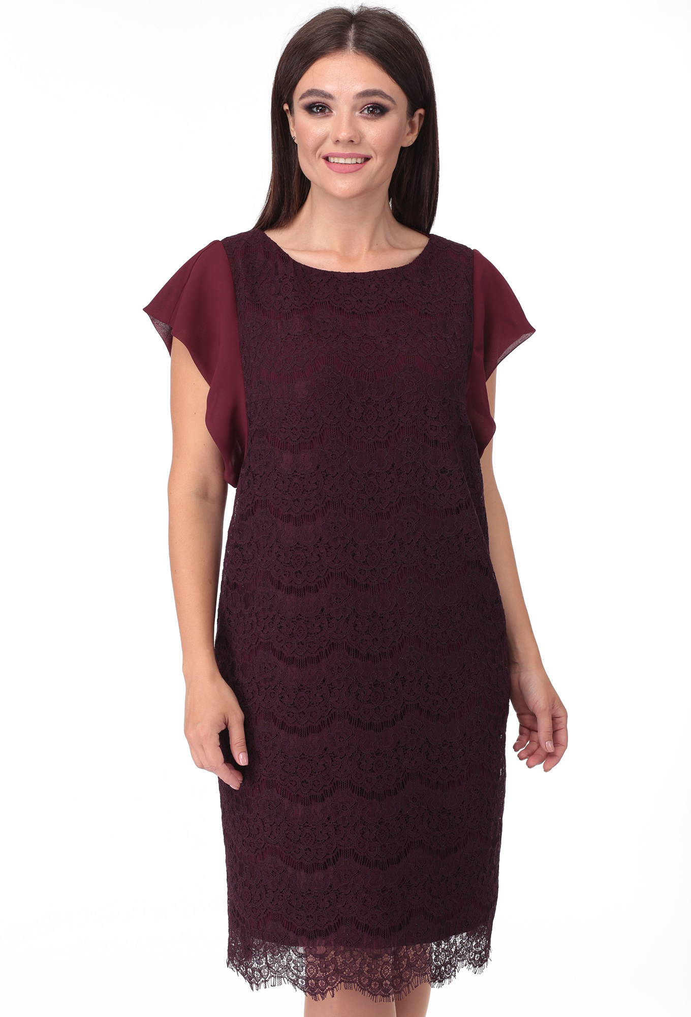 ст. цена1999руб.! Платье Anastasia Mak 748 бордо