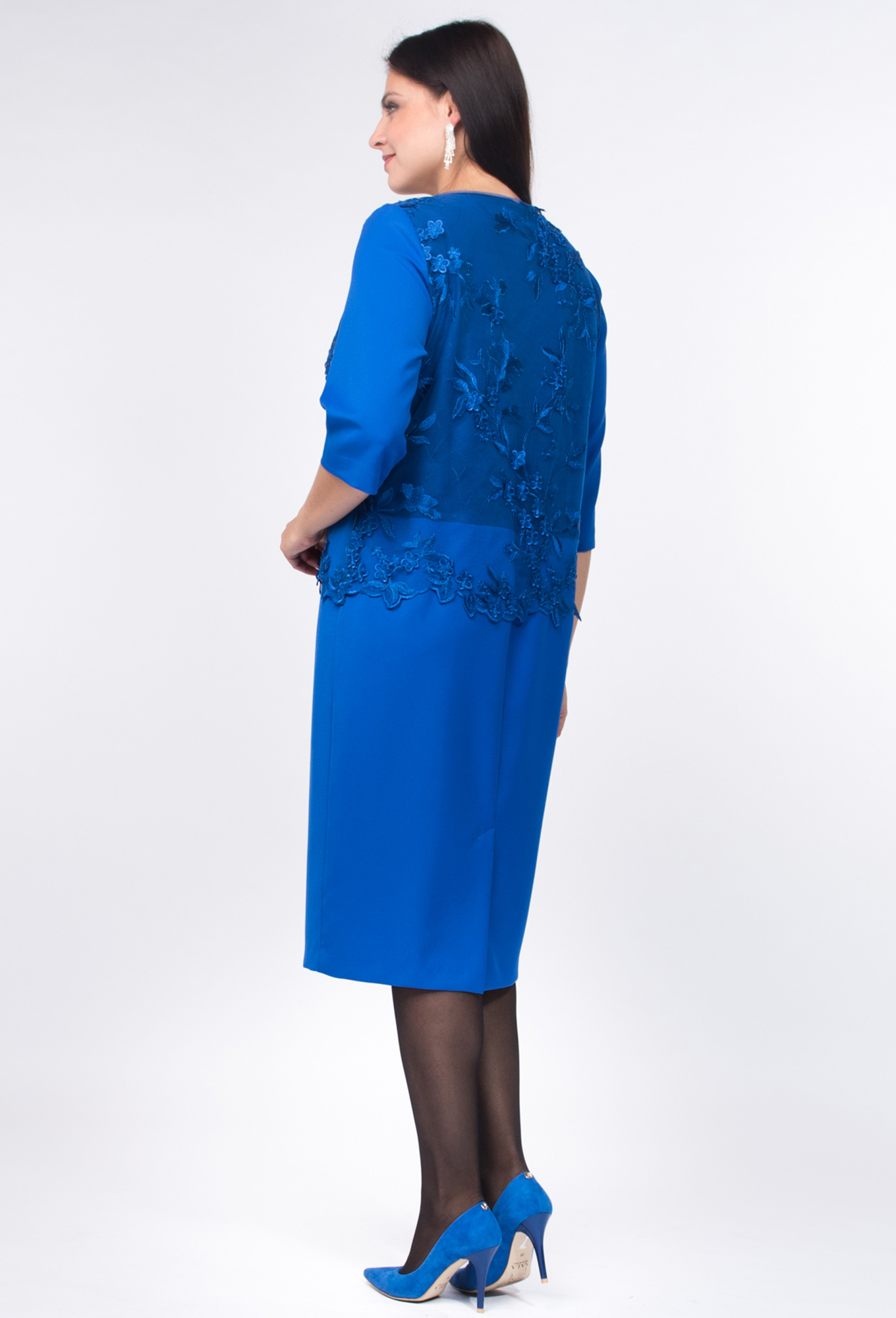 ст. цена2999руб.! Платье Amelia Lux 3235 василек