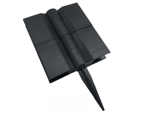 Стыковочный элемент для доски из ДПК 150 мм, размер 150*30 мм, цвет черный, Протэкт