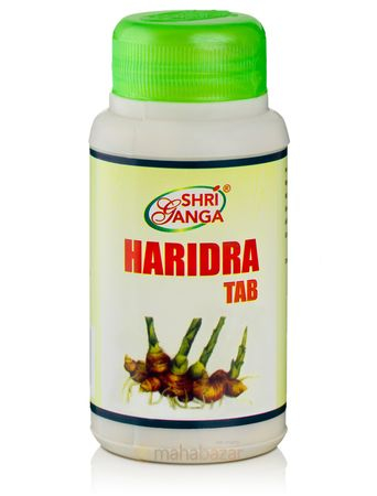 Харидра, природный антибиотик, 120 таб, производитель Шри Ганга