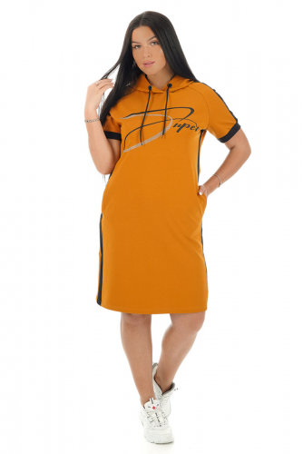 Платье  Хелена 2004 (Оранжевый)