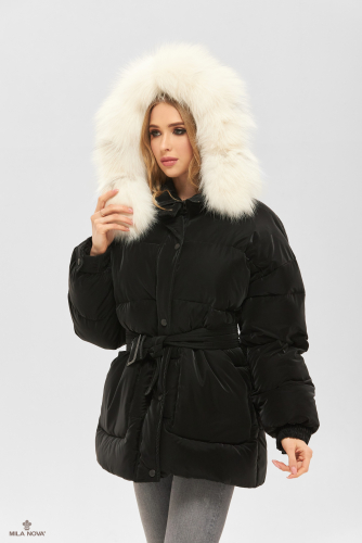 Mila Nova Куртка К-183 черный