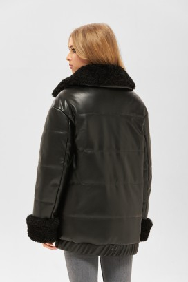 Mila Nova Куртка К-160 кв,1 черный