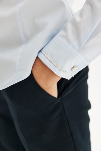 Блузка длинный рукав на кнопках SSFSAG-129-22601-303