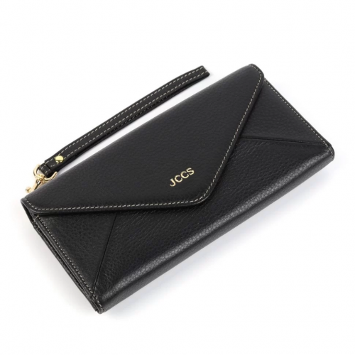 Женский кожаный кошелек JS3295 Блек