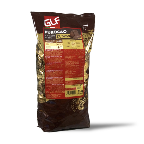Молочный шоколад Purocao (Пуракао) GLF 36% (36/38) 