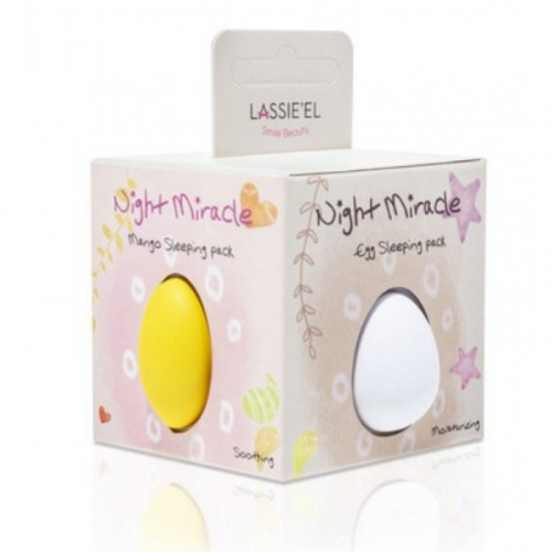 Lassie`el Night Miracle Sleeping Pack  4 set (4g*8ea) - Набор из ночных масок