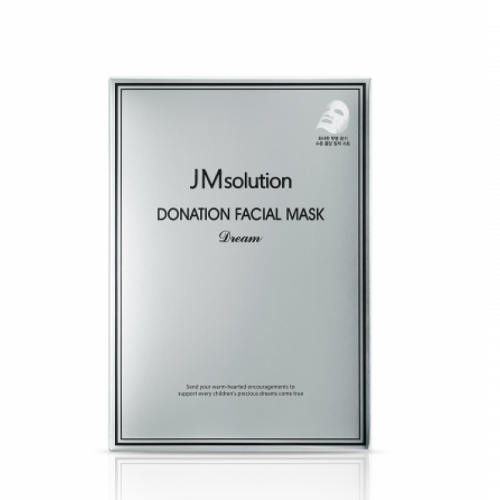 JMsolution Donation Facial Dream Silver Mask(37ml+10ea) - Тканевая маска с осветляющим действием для чувствительной и проблемной кожи