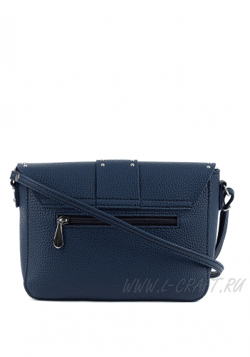 Модель №V157 | кожзам | гладкий | синий | Р847-16 | 27508