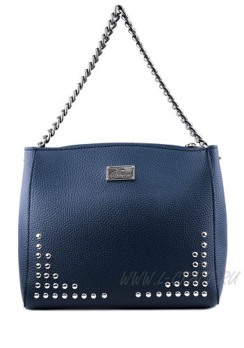 Модель №V147 | кожзам | гладкий | синий | Р847-16 | 26573
