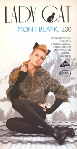 Колготки теплые, Lady Cat, Mont Blanc 200 XL