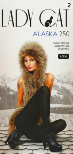 Колготки теплые, Lady Cat, Alaska 250 XL