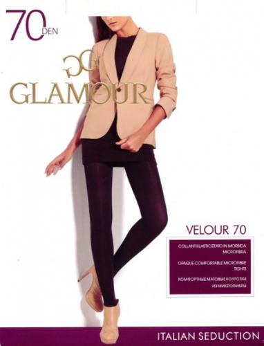 Колготки классические, Glamour, Velour 70
