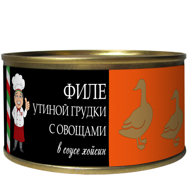 Филе утиной грудки с овощами в соусе хойсин Кухня от шефа / Cucina dello shef
