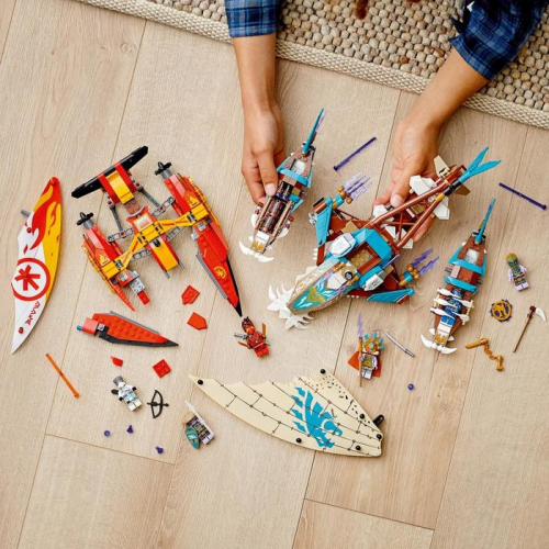 Конструктор Lego NINJAGO «Морская битва на катамаране»