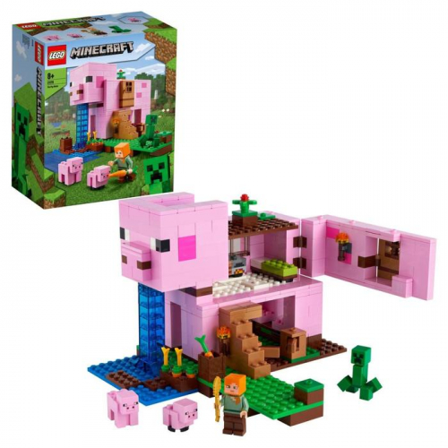 Конструктор Lego Minecraft «Дом-свинья»