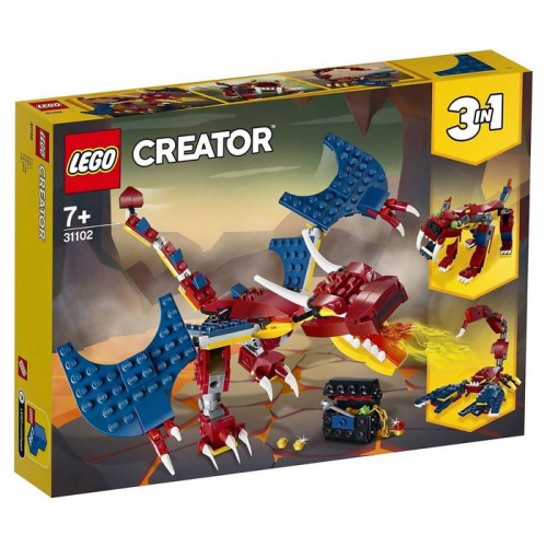 Конструктор Lego Creator «Огненный дракон»